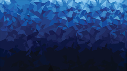 Dark BLUE vector triangle mosaic template