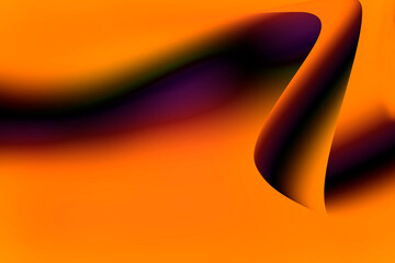 Abstract orange gradient blurred background