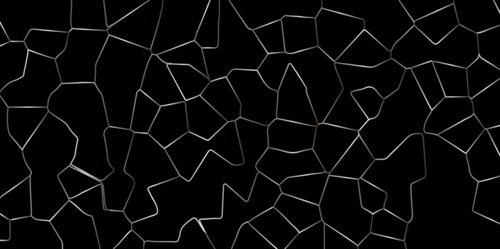 Black background gradient stroke broken glass effect vector digital art background for desktop