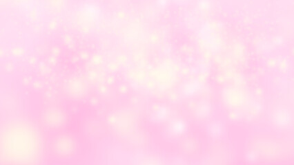 Snow Bokeh Background Pink Colorless