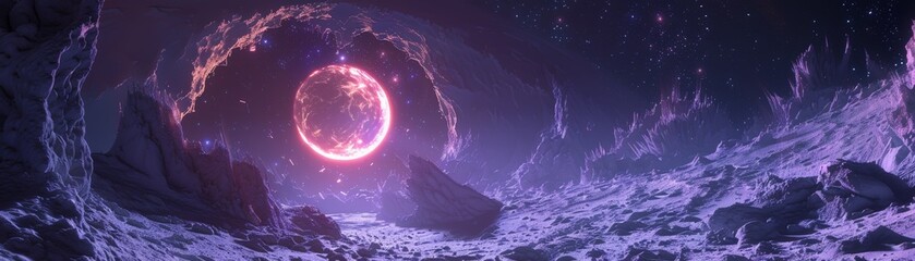 Ether Eclipse anomalies warp the space around Velvet Vortex portals