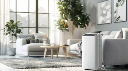  Outdoor air conditioning in the room.