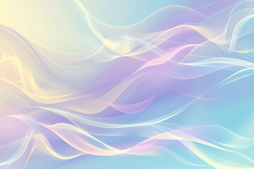 Fototapeta premium 波のCGグラフィックス