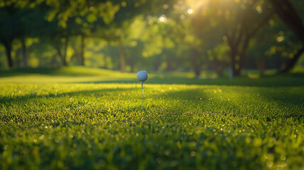 Sunrise on the Golf Course