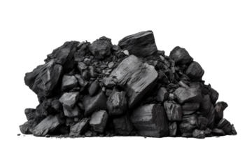 Stack of Rocks on White Background. On a White or Clear Surface PNG Transparent Background.