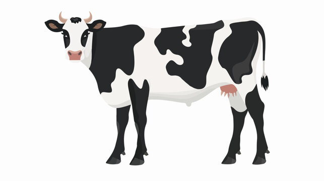 Cow icon vector flat vector isolated on white background
