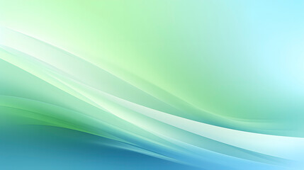 Digital blue green white gradient curve abstract graphic poster web page PPT background © yonshan
