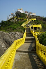 temple staircase