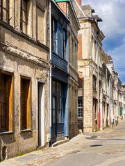 Street view of Valenciennes in France - 780347571