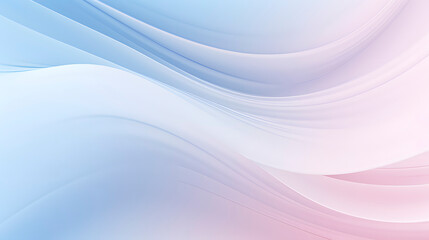 Fototapeta premium Digital pink blue white gradient curve abstract graphic poster web page PPT background