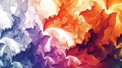 Fantasy chaotic colorful fractal pattern. Abstract