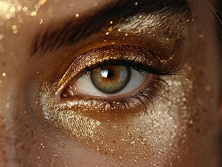 Healthy skin shimmer, radiant and smooth, extreme closeup, vivid texture highlights , clean sharp