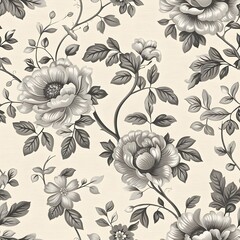 Classic floral patterns and elegant, refined floral designs create a classic and elegant atmosphere. It emphasizes a luxurious feel and traditional beauty.