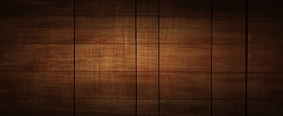 Dark wood background, old black wood texture for backgroun - 780363325