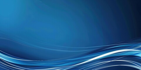 Fototapeta premium blue liquid light glow swirl motion element , beautiful minimal abstract background with copy space, Generative Ai