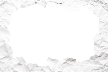 White Paper With Central Hole. On a White or Clear Surface PNG Transparent Background. - obrazy, fototapety, plakaty