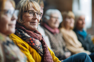 Implementing peer support senior groups in a community center, creating a sense of solidarity and understanding