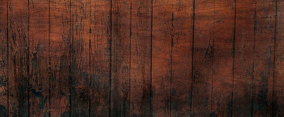 Dark wood background, old black wood texture for backgroun - 780372179
