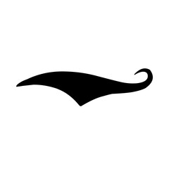 Hand lettering underlines vector