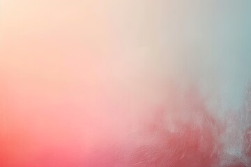 A minimalist composition featuring a soft pink wall casting a subtle shadow, perfect for serene and modern backgrounds.. - obrazy, fototapety, plakaty