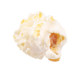 Obraz na płótnie Canvas Kernel of tasty fresh popcorn isolated on white