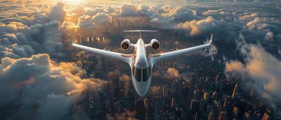 Vertical Takeoff and Landing Aircraft Envision aircraft that can take off and land vertically, revolutionizing air travel - obrazy, fototapety, plakaty