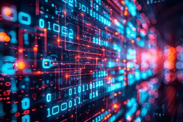 Fototapeta premium Data analytics transforming industries