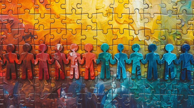 Collaborating with others to achieve common goals