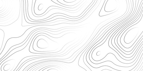 Topographic map curves geographic line map pattern .panorama view gray color wave curve lines .geographic mountain relief abstract grid .the concept map of a conditional geography map background .