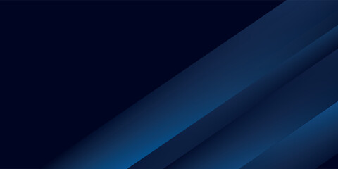 Dark blue modern business abstract background. Vector illustration design for presentation, banner, cover, web, flyer, card, poster, wallpaper, texture, slide, magazine, and powerpoint - obrazy, fototapety, plakaty