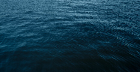 Sea surface, ocean blue water background texture - obrazy, fototapety, plakaty