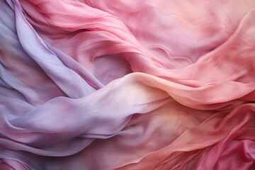 toned random stirring of textile cloth in water with pastel colours