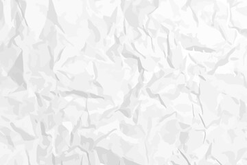 Obraz premium White clean crumpled paper