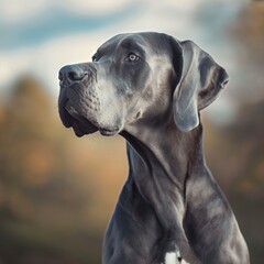 Great dane breeds colors picture - obrazy, fototapety, plakaty