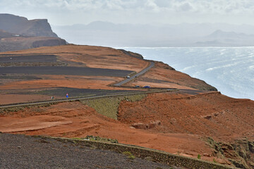 Lanzarote, Canary Islands - march 15 2024 : Mirador del Rio