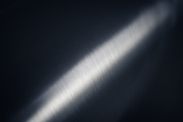 Texture and surface of aluminum against with light 