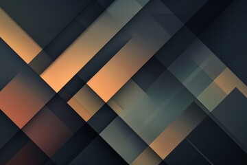 An artistic abstract background with geometric shapes, symbolizing technology - obrazy, fototapety, plakaty