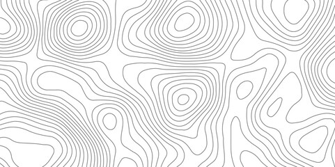 Topographic map curves geographic line map pattern .panorama view black color wave curve lines .geographic mountain relief abstract grid .the concept map of a conditional geography map background .