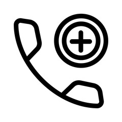 Obraz premium phone icon or logo isolated sign symbol vector illustration - high quality black style vector icons 