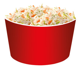 Krautsalat in kleinem Bucket