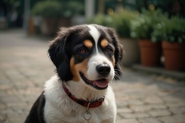 portrait of a dog