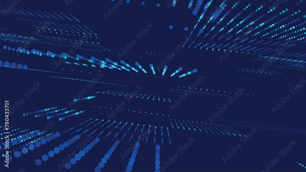 Poster abstract digital background. data flow information. digital communication concept. science technolog