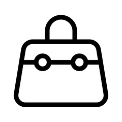 purse icon or logo isolated sign symbol vector illustration - high quality black style vector icons
