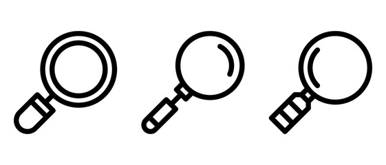 search icon or logo isolated sign symbol vector illustration - high quality black style vector icons
