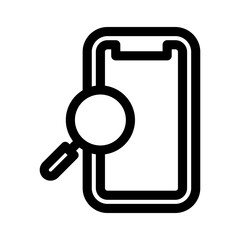 search icon or logo isolated sign symbol vector illustration - high quality black style vector icons
