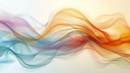 abstract lines in an image of a wave of colored liquid