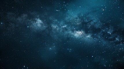 Fototapeta na wymiar Beautiful night sky with stars and milky way, starry background