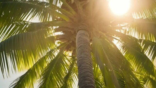 coconut tree shape