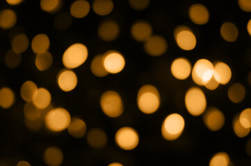 Bronze Orange Abstract Curved Paper Background Design