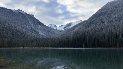 Mesmerizing view of Joffre Lakes Provincial Park, Pemberton British Columbia Canada